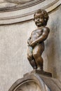 Mannekene Pis Royalty Free Stock Photo