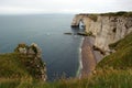 The Manneporte at Ãâ°tretat. Royalty Free Stock Photo