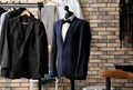 Mannequin with custom tailored jacket and shirt in atelier
