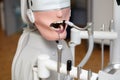 Mannequin or dummy for dentist students training in dental faculties