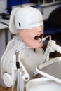 Mannequin or dummy for dentist students training in dental faculties