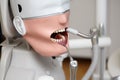 Mannequin or dummy for dentist students training in dental faculties