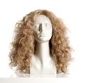 Mannequin Female Head with Wig Royalty Free Stock Photo