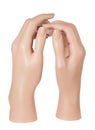 Mannequin Hands Royalty Free Stock Photo