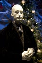 Mannequin In a Store Christmas Display Royalty Free Stock Photo