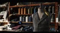 The mannequin in tailor shop.AI generated image Royalty Free Stock Photo