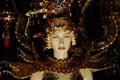 Mannequin with the typical canarian carnival costume