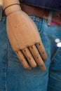 Mannequin wooden hand