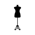 Mannequin icon design template vector isolated illustration