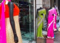 Mannequins dressed in latest Indian fashion