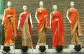 Mannequins dressed in latest Indian saris