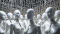 Mannequins made of artificial material,Generated by AI
