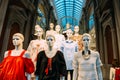 Mannequins wearing H and M clothes street view
