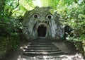 Colossal statue of Ogre. Bomarzo. Italy