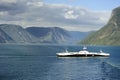 Mannheller to Fodnes ferjekai Ferry, Norway Royalty Free Stock Photo