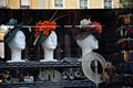 Manniquins in a shop window