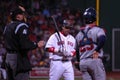 Manny Ramirez steps to bat.