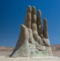 Mano del Desierto Royalty Free Stock Photo