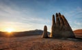 Mano del Desierto, Desert Hand, Chile, Next to Public Highway Royalty Free Stock Photo