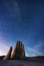 Mano del Desierto, Desert Hand, Chile, Next to Public Highway Royalty Free Stock Photo