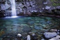 Manoa Falls & Pool, Oahu, Hawaiian Islands Royalty Free Stock Photo