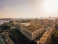 Manoel island fortress near Valletta on Malta. Royalty Free Stock Photo