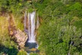 Manojlovac waterfall, Krka National Park, Croatia. Manojlovac waterfall, national park Krka in Croatia. View on the Manojlovac Royalty Free Stock Photo