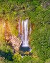 Manojlovac waterfall, Krka National Park, Croatia. Manojlovac waterfall, national park Krka in Croatia. View on the Manojlovac Royalty Free Stock Photo