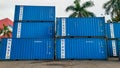 Manokwari, April 5 2023, container shelter at Manokwari port