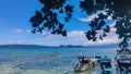 Manokwari, April 29 2023, fishing vessels and cargo ships in the Manokwari sea