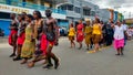 Manokwari, February 4 2023, Cultural Parade in the Context of Preaching the Gospel in the Land of Papua.
