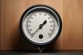 Manometer pressure gauge background. Generate Ai