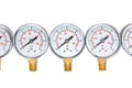 Manometers for pressure Royalty Free Stock Photo