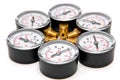 Manometers for pressure measurement Royalty Free Stock Photo