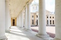 Manor Arkhangelskoe. Colonnade of the palace