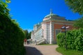 Manor of Kuskovo, Moscow, Russia. Park Kuskovo - The estate of Count Sheremetev. Architectural and artistic ensemble of the XVIII