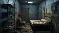 Imaginative Russian Prison Cell With Realistic Textures - Uhd Image