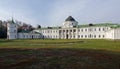 View of the palace in Kachanivka on a sunny day