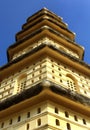 Manora fort tower with windows. Royalty Free Stock Photo