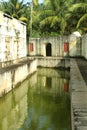 The Manora fort trench with hall windows. Royalty Free Stock Photo