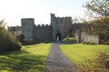 Manorbier Castle Royalty Free Stock Photo