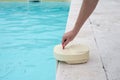 contact key used to deactivate swimming pool alarm