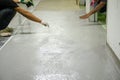 Mans work epoxy floor