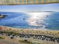 Mansa Beach Aerial View, Punta de Este Uruguay