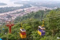 Mansa Devi Temple Ropeway Royalty Free Stock Photo