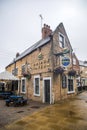 Mansfield , UK - August 8, 2023: Bridge tavern pub in Mansfield