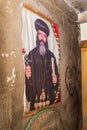 Portrait of a Coptic Christian priest in Manshiyat Naser, Garbage City, Cairo