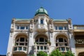 Mansion Architecture Building Facade in Belgrade Royalty Free Stock Photo