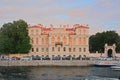 Mansion of the countess Karlova on Fontanka River Embankment in Saint Petersburg, Russia