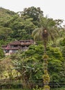 Mansion hidden in tropical forest, Petropolis, Brazil